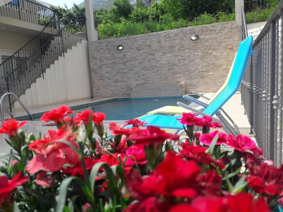 2Br Apartment With Pool Котор Екстер'єр фото